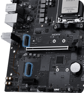 x5 PCIe 2280/110 Slots